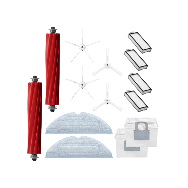 Набор аксессуаров Maxi для робота-пылесоса Roborock Q7+, белые боковые щетки